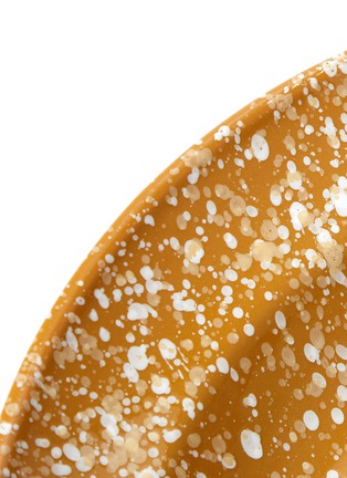 Detail View - Click To Enlarge - THE CONRAN SHOP - Splatter Large Bowl — Mustard
