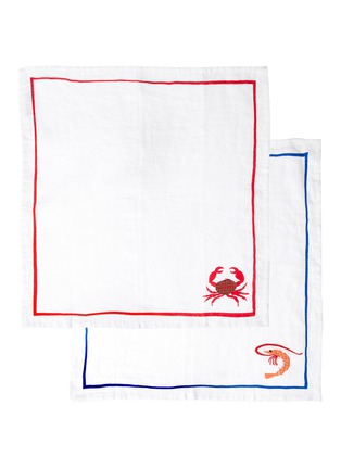 Main View - Click To Enlarge - THE CONRAN SHOP - Verdura Crab Shrimp Napkin — Set Of 2