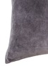 Detail View - Click To Enlarge - THE CONRAN SHOP - Velvet Cushion Cover — Fog