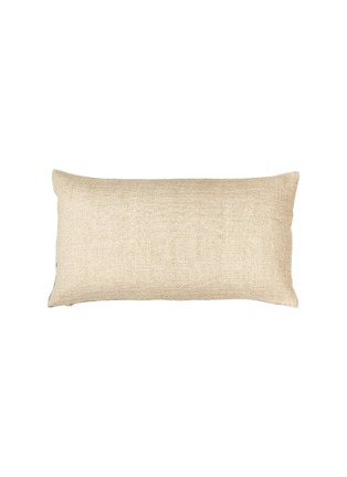 Back View - Click To Enlarge - THE CONRAN SHOP - Velvet Cushion Cover — Fog