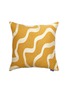 Main View - Click To Enlarge - THE CONRAN SHOP - Scribble Crewel Cushion Cover — Mustard