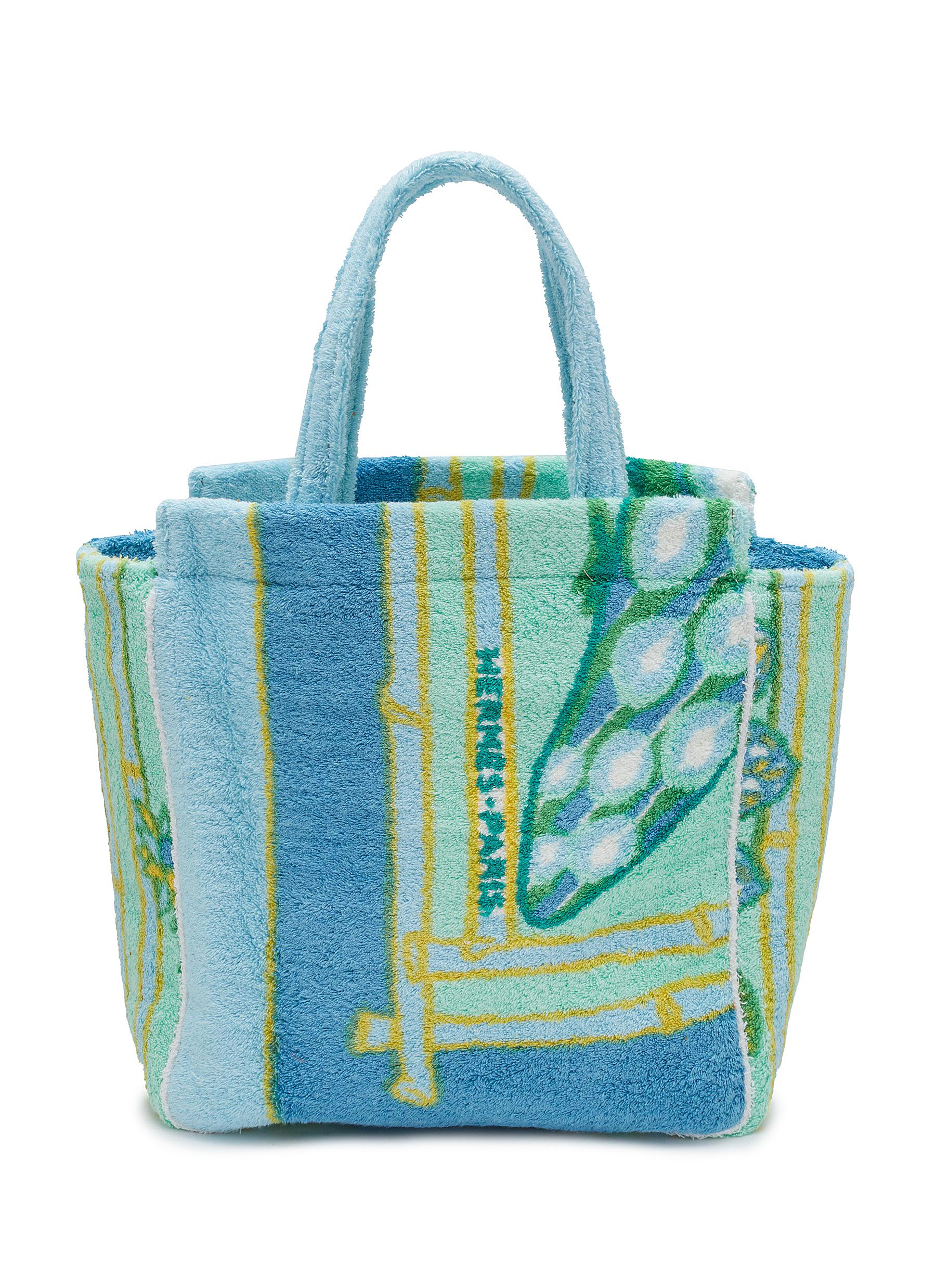 ‘The Cabana' Beach Towel Tote Bag