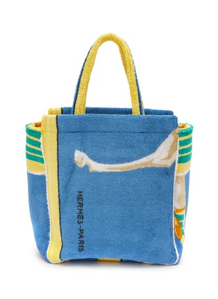 Main View - Click To Enlarge - LILYEVE - ‘The Cabana’ Beach Towel Tote Bag