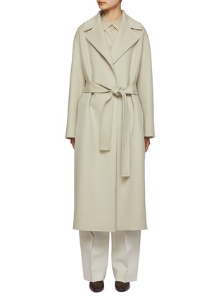 Main View - Click To Enlarge - THE ROW - ‘Malika’ Belted Cashmere Coat