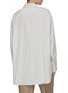 Back View - Click To Enlarge - THE ROW - Sisca' Oversized Silk Stripe Shirt