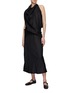 Figure View - Click To Enlarge - THE ROW - ‘Bemini’ Sleeveless Halter Neck Midi Dress