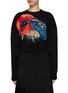 Main View - Click To Enlarge - ALEXANDER MCQUEEN - Hieronymus Bosch Jacquard Motif Crewneck Knit Sweater