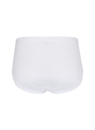 Figure View - Click To Enlarge - ZIMMERLI - ‘Royal Classic’ Cotton Open Fly Briefs