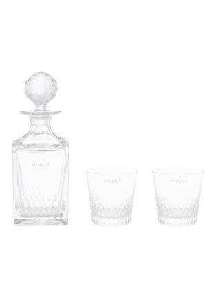 Main View - Click To Enlarge - SAINT-LOUIS - Apollo Square Decanter Set