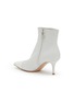 Detail View - Click To Enlarge - GIANVITO ROSSI - 70 Square Toe Leather Ankle Boots