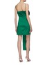 Back View - Click To Enlarge - BERNADETTE - Estelle Ribbon Front Mini Dress