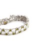 Detail View - Click To Enlarge - LANE CRAWFORD VINTAGE ACCESSORIES - Baguette Crystal Prong Bracelet