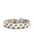 Main View - Click To Enlarge - LANE CRAWFORD VINTAGE ACCESSORIES - Baguette Crystal Prong Bracelet