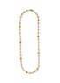 Main View - Click To Enlarge - LANE CRAWFORD VINTAGE ACCESSORIES - Chanel Gold Tone Heart Crystal Chain Necklace