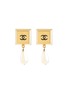 Main View - Click To Enlarge - LANE CRAWFORD VINTAGE ACCESSORIES - Chanel Pearl Drop Earrings