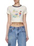 Main View - Click To Enlarge - RE/DONE - Popeye Print Cropped T-Shirt