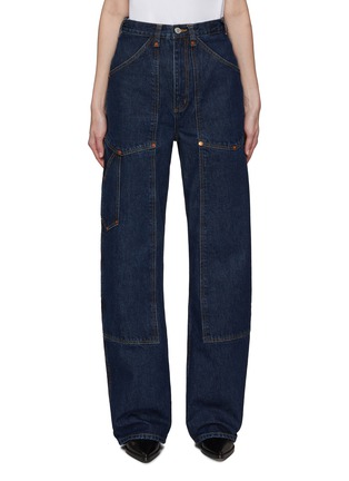 RE/DONE | Medium Wash Workwear Cargo Jeans