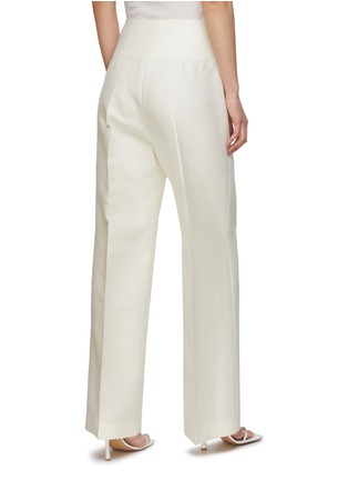 Back View - Click To Enlarge - GIA STUDIOS - Classic Straight Leg Pants