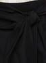 - GIA STUDIOS - Pleated Straight Trousers with Tie Waist