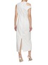 Back View - Click To Enlarge - GIA STUDIOS - Linen Sleeveless Dress