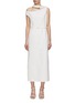 Main View - Click To Enlarge - GIA STUDIOS - Linen Sleeveless Dress