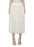 Main View - Click To Enlarge - SOONIL - Butterfly Embroidery Midi Skirt