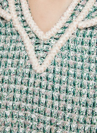 Sailor Collar Tweed Dress