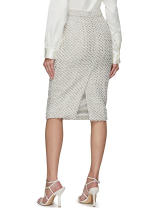 Back View - Click To Enlarge - SOONIL - Tweed Pencil Skirt