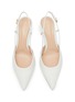 Detail View - Click To Enlarge - GIANVITO ROSSI - ‘Ascent’ 55 Calf Leather Slingback Pumps