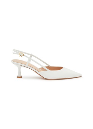 Main View - Click To Enlarge - GIANVITO ROSSI - ‘Ascent’ 55 Calf Leather Slingback Pumps