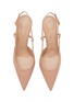 Detail View - Click To Enlarge - GIANVITO ROSSI - Ascent' Leather Slingback Pumps
