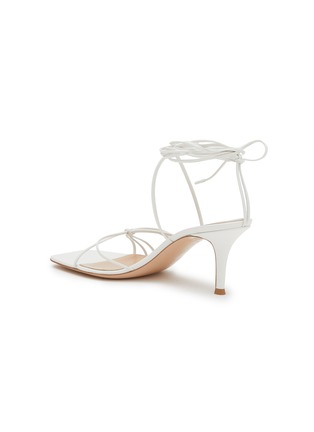 Back View - Click To Enlarge - GIANVITO ROSSI - ‘Sylvie’ 70 Nappa Leather Sandals