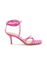 Main View - Click To Enlarge - GIANVITO ROSSI - ‘Sylvie’ 70 Nappa Leather Sandals