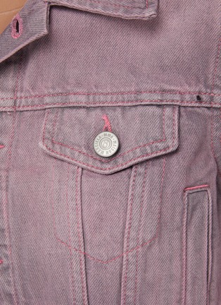  - MM6 MAISON MARGIELA - Crop Button Up Denim Jacket