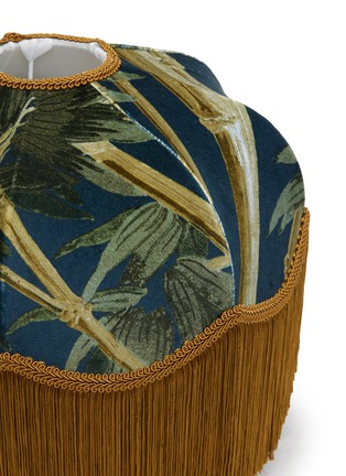 Detail View - Click To Enlarge - HOUSE OF HACKNEY - Bambusa Tilia Lampshade — Midnight