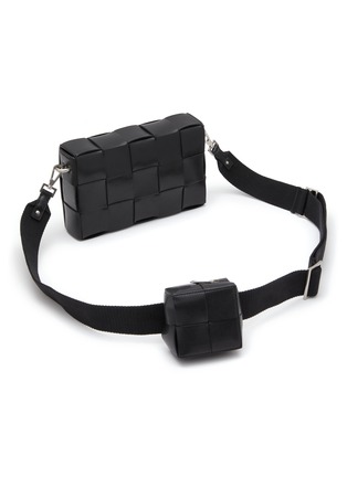 Detail View - Click To Enlarge - BOTTEGA VENETA - Cassette Leather Crossbody Bag