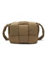Main View - Click To Enlarge - BOTTEGA VENETA - ‘Pillow Cassette’ Woven Padded Messenger Bag 
