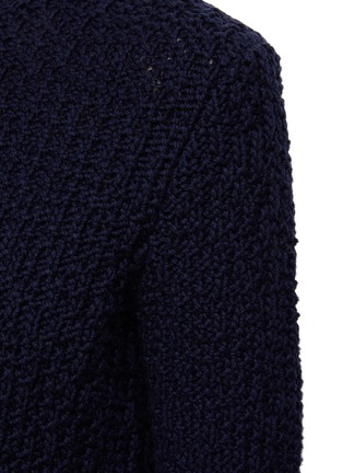  - BOTTEGA VENETA - Crewneck Textured Cotton Knit Sweater