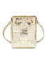 Main View - Click To Enlarge - BOTTEGA VENETA - Small ‘Cassette’ Bucket Intrecciato Leather Crossbody Bag