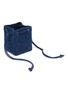 BOTTEGA VENETA - Small ‘Cassette’ Bucket Intreccio Denim Crossbody Bag
