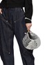 Figure View - Click To Enlarge - BOTTEGA VENETA - Medium ‘Turn’ Intrecciato Laminated Leather Pouch