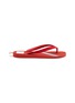 Main View - Click To Enlarge - THOM BROWNE - Grosgrain Tab Detail Rubber Flip Flops