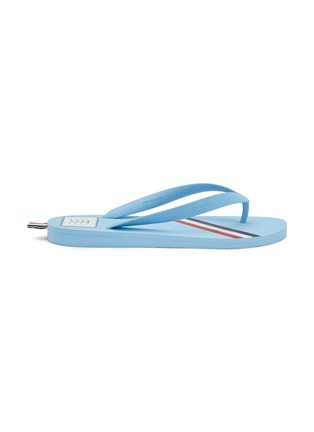 Main View - Click To Enlarge - THOM BROWNE - Grosgrain Tab Detail Rubber Flip Flops