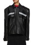 Main View - Click To Enlarge - BALENCIAGA - Oversize Leather Jacket