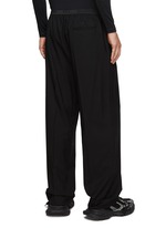 BALENCIAGA | Logo Elastic Waist Creased Relaxed Pants | Men