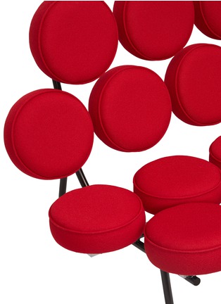Detail View - Click To Enlarge - HERMAN MILLER - Nelson Marshmallow Sofa — Crepe Cherry