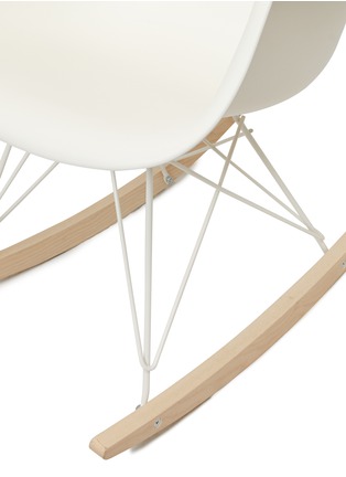 Detail View - Click To Enlarge - HERMAN MILLER - Eames Moulded-Plastic Armchair — White