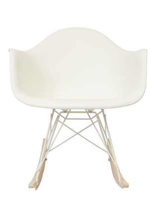 Main View - Click To Enlarge - HERMAN MILLER - Eames Moulded-Plastic Armchair — White
