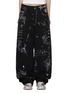 Main View - Click To Enlarge - BALENCIAGA - Graphic Print Wide Leg Jeans