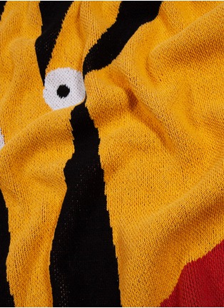 Detail View - Click To Enlarge - SLOWDOWN STUDIO - X Thomas Heinz ‘Tiger Eyes’ Mini Blanket
